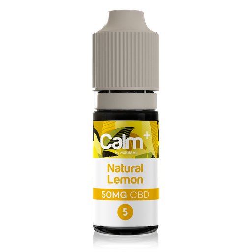 Natural Lemon, Calm +, photographié sur fond blanc